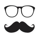 Glasses & Moustache